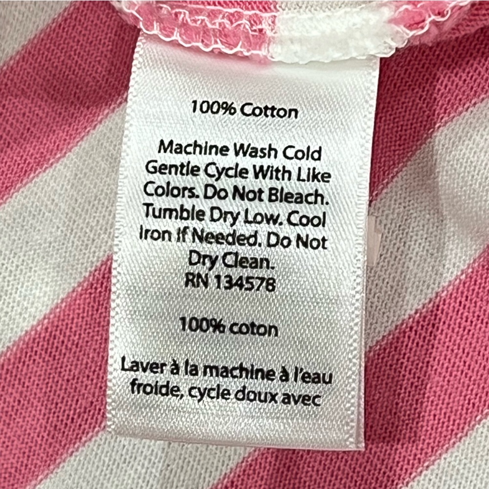 Vineyard Vines Pink and Navy Striped Top - Picture 12 of 15